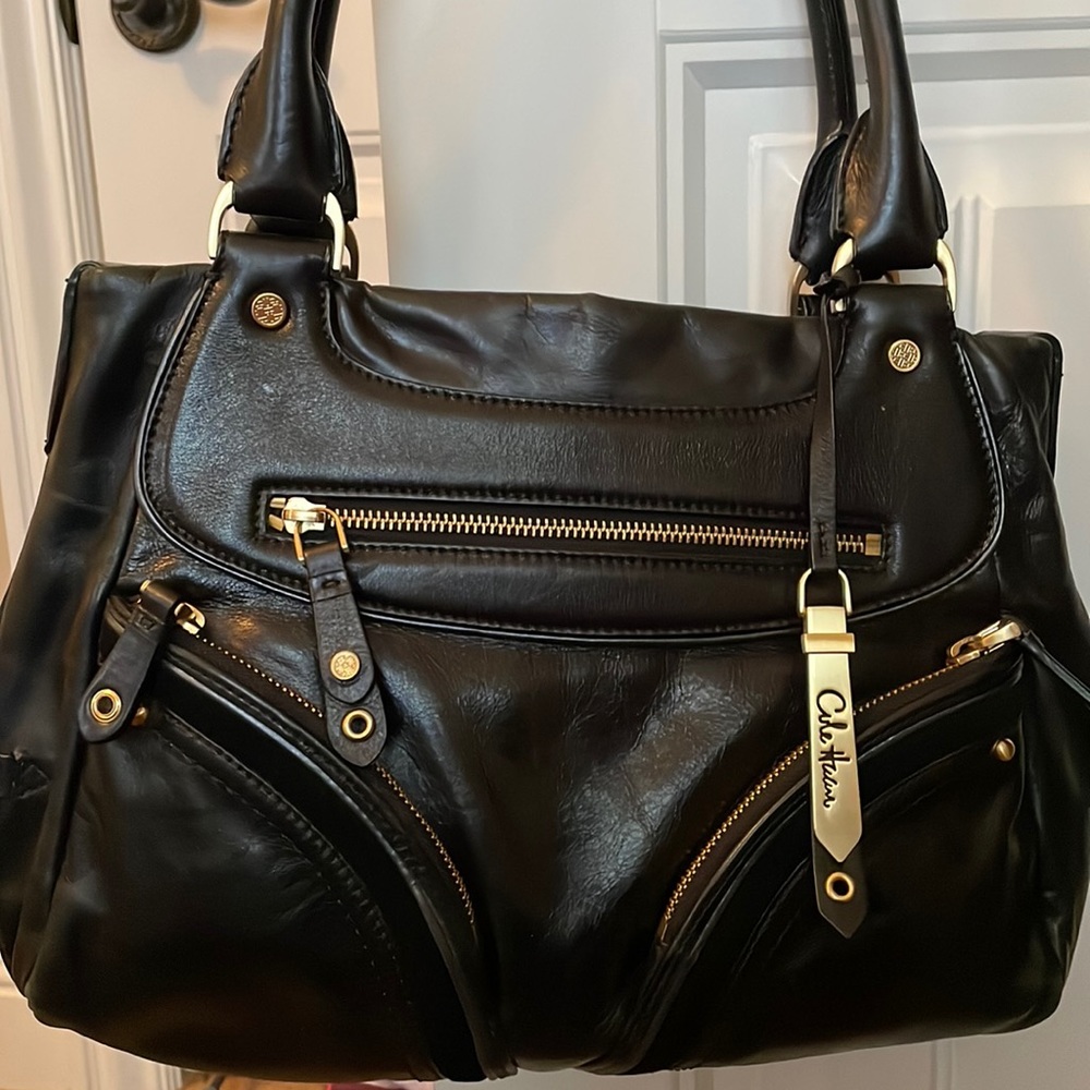 Cole Haan leather shoulder bag